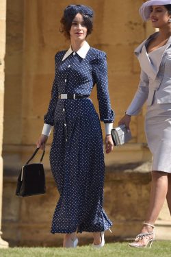 Abigail Spencer Royal Wedding fashion