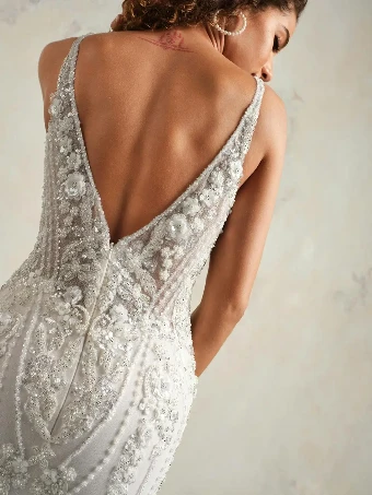 Maggie Sottero Edie #3 Ivory/Silver Accent/Soft Blush thumbnail
