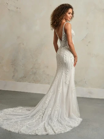 Maggie Sottero Edie #2 Ivory/Silver Accent/Soft Blush thumbnail