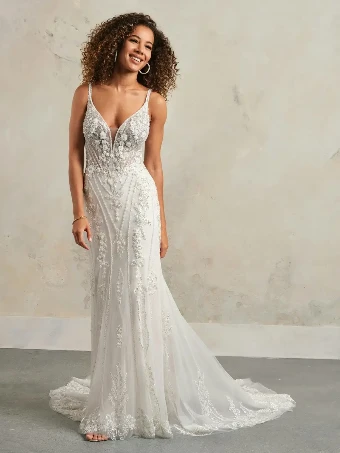 Maggie Sottero Edie #0 Ivory/Silver Accent/Soft Blush thumbnail