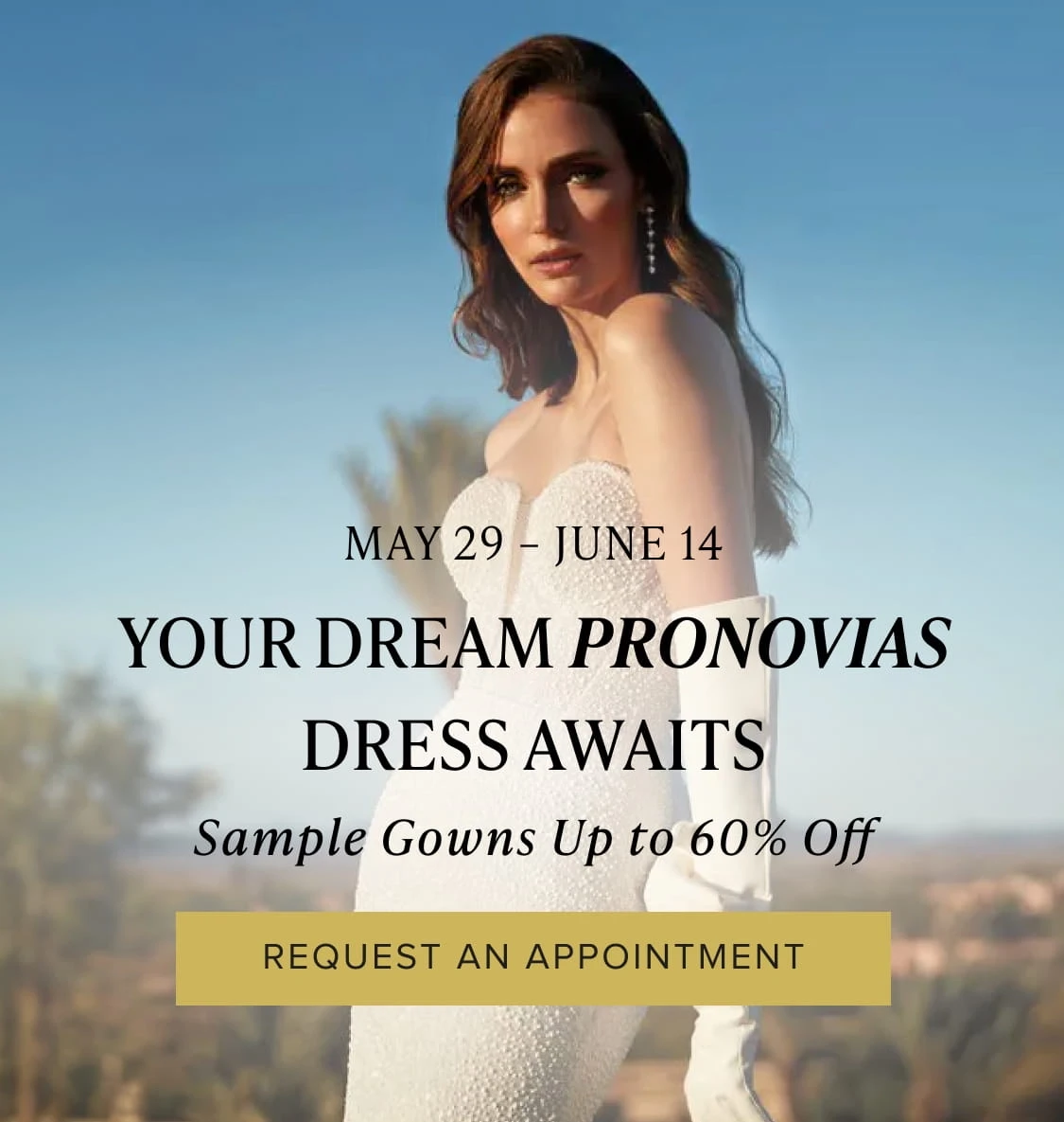 Pronovias Sample Sale